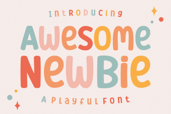 A Playful Display Font for Makers and Sellers