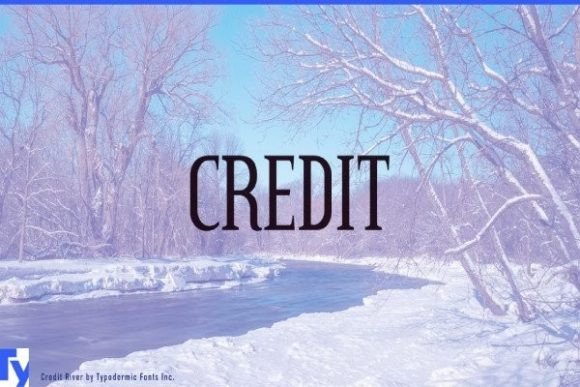 Choosing Credit: A Display Font for a More Playful Web Experience