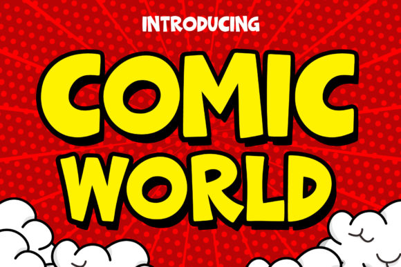 Comic World: A Display Font with Vintage Soul