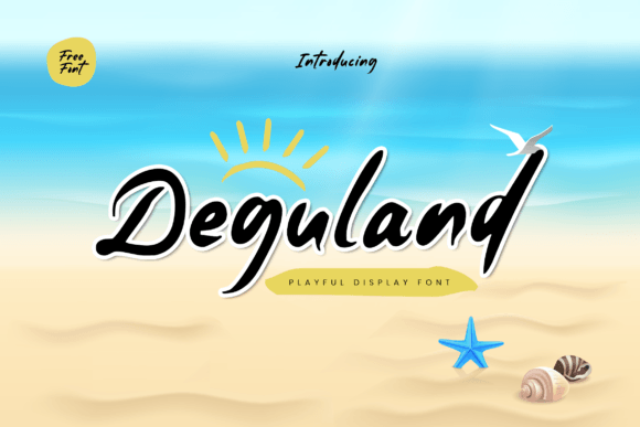 Deguland: A Display Font for Distinctive Digital Campaigns