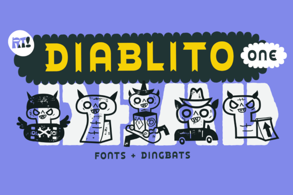 Diablito One: The Display Font That Demands Attention