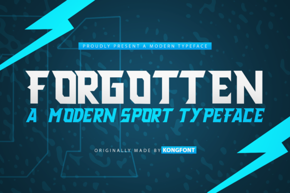Forgotten: A Refined Display Font for Editorial Publishing