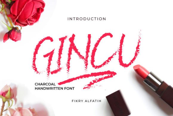 Gincu: The Charcoal Handwritten Font for Bold Campaigns