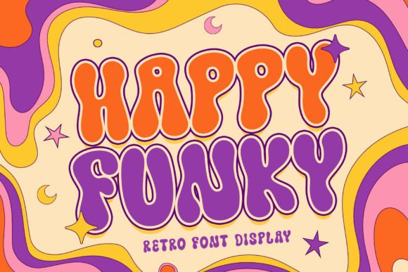 Happy Funky: A Groovy Display Typeface for Bold Web Design