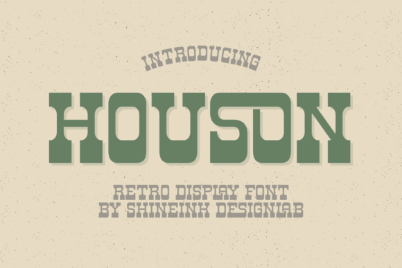 Houson Display Font: Make Every Campaign Message Memorable