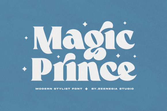 Magic Prince: A Retro Display Font for Modern Web Design