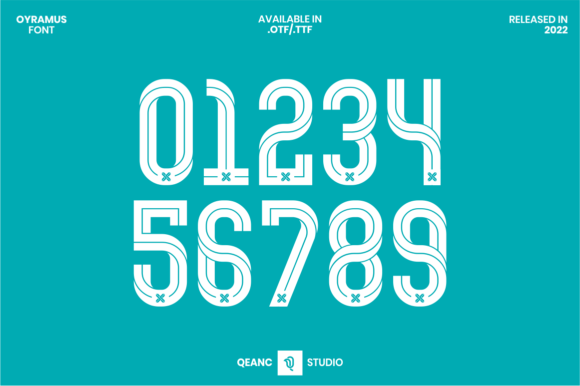 Oyramus: A Bold Display Font for Sport-Inspired Branding