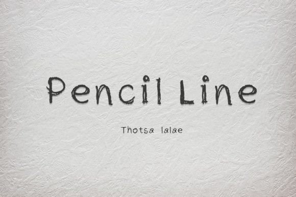 Pencil Line Font for Editorial Design: A Calm Discovery