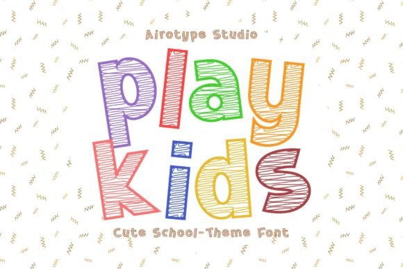 Play Kids: A Cheerful Font for Small Business Branding
