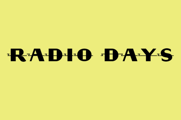 Radio Days Font Brings Bold Retro Energy to Web Design