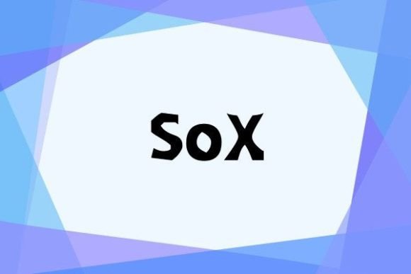 Sox: A Font That Can Build Your Brand Identity