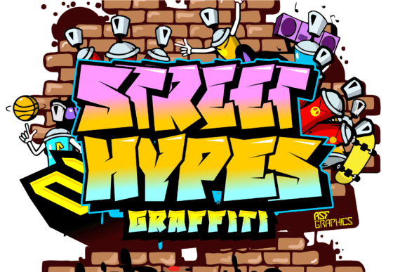 Street Hypes Graffiti: A Bold Display Font for Memorable Brands