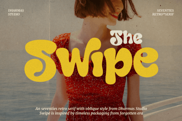 Swipe Font: A Retro Bold Typeface for Brand Builders