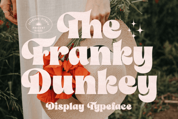 The Franky Dunkey Display Font for Makers and Small Shops
