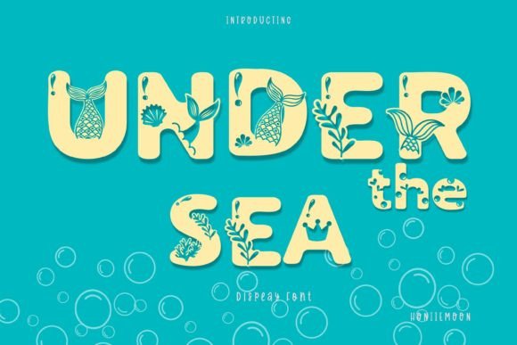 Under the Sea Display Font: A Small Business Brand Upgrade