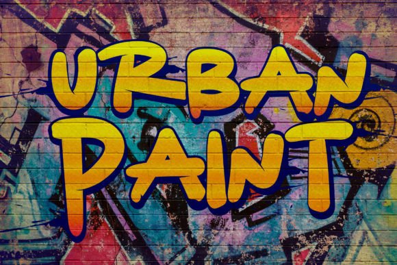 Urban Paint: A Bold Display Font That Commands Attention